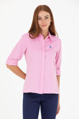 Kad_n Pembe Uzun Kollu Basic G_mlek