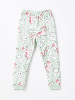 Beli Lastikli K?z Bebek Pijama Alt - Waikiki фото 2