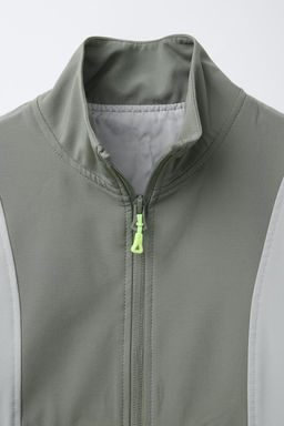 TECHNICAL SWEATSHIRT WITH ZIP - Zara фото 4