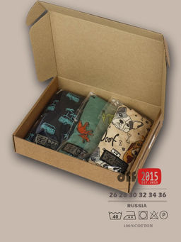 Комплект трусов для мальчика 3 шт. dff Тр 3000/11,14,17 Размер 28 - Sergio valentini фото 6