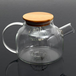 Чайник заварочный с бамбуковой крышкой Дом, 1000 мл - Дорого внимание фото 3