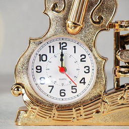 Часы настольные Скрипка 14,5х5х22 см / F538 /уп 120/ - Галеонтрейд фото 12