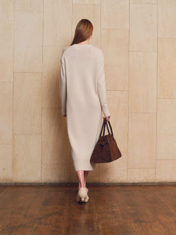 Платье вязаное 511.050108/Слоновая кость