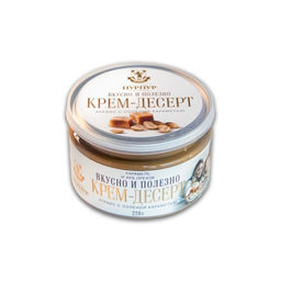 Крем-десерт Арахис с соленой карамелью