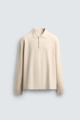 STRIPED TEXTURED POLO SHIRT - Zara фото 13