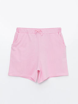 Beli Lastikli Basic K?z ?ocuk ?ort