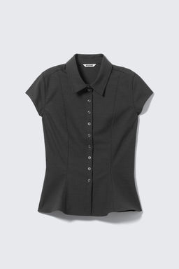 Camisa de crep? de manga corta - H&m фото 6