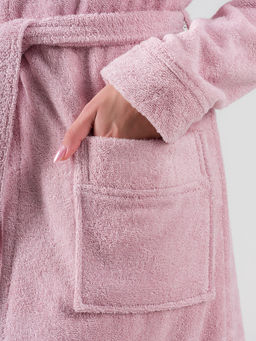 Халат махровый KARNA NORA (Лавандовый)  фото 10