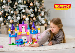 Конструктор Макси - Весёлая принцесса (146 элементов) (в коробке) - Полесье фото 9