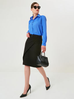 Блуза из креп-шифона - Priz фото 15