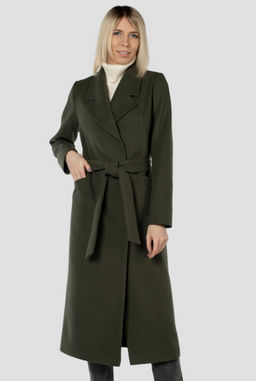 Пальто женское демисезонное (пояс)