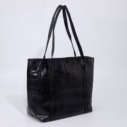 Сумка-шопер на молнии, цвет чёрный - Simaland фото 2