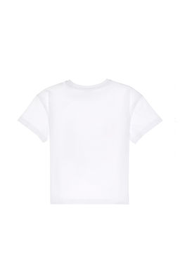 Erkek _ocuk Beyaz Oversize Bisiklet Yaka Ti__rt Sepette S_rpriz _ndirim - U.s. polo assn фото 3