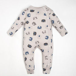 Комбинезон в набивку Крошка Я Мишка, рост 68-74 см, серый