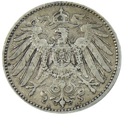 1 марка 1904 года A Германия