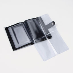 Обложка для автодокументов и паспорта, отдел для купюр, карманы для карт, цвет чёрный - Textura фото 5