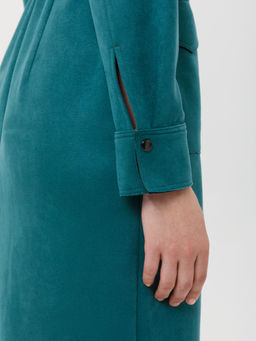 Платье из искусственной замши - Stilla фото 7