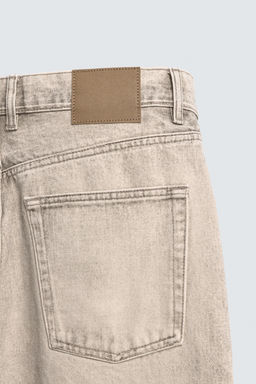 JEANS STRAIGHT ANKLE FIT ORIGINS / Gris claro