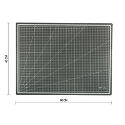 Gamma DKF-01 Мат для кроя складной ПВХ 60 см х 45 см в пакете формат А2/серый
