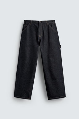 BAGGY FIT CARPENTER JEANS - Zara фото 7