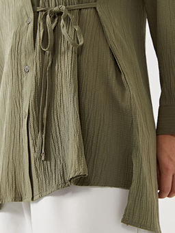 Dokulu Kad?n G?mlek Tunik