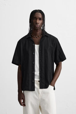 STRIPED JACQUARD SHIRT - Zara фото 2