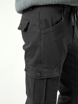 Мужские джинсы Карго утеплённые - Mossmore фото 17