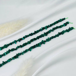 Бусины для украшений из Малахита крошка 41 см