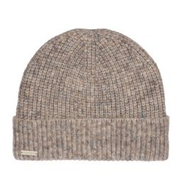 Шапка SEEBERGER арт. 18206-0 TURN-UP BEANIE (песочный)