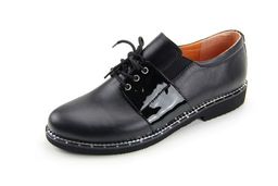 Туфли полуботинки EDART 111.1012.black+laq фото 5