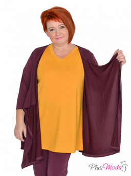 Кардиган Модель №1143 размеры 44-84 - Plusmoda фото 9