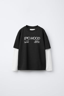 SLOGAN PRINT T-SHIRT