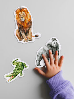 ФРЕЯ PZL-BК-011 Пазлы для малышей Животные Африки 18 элемент