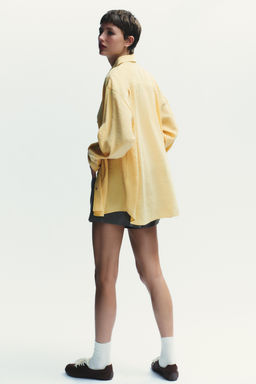 OVERSIZE FLOWING SHIRT - Zara фото 3