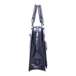 Кожаная деловая сумка для ноутбука Halston Black - Lakestone фото 22