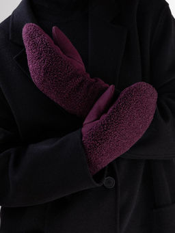 Рукавицы жен Labbra LB-CP-50 bordo  фото 5