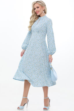 Платье Городская соната, блю - Dstrend фото 2