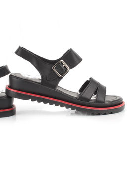 08-PEXL76-2 BLACK Босоножки женские (натуральная кожа) - Фабричный китай фото 12