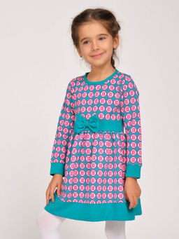 BK1510Р.С1 Платье для девочки - Almond фото 3