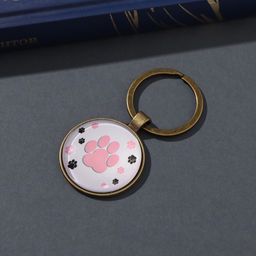 Набор: брелок для ключей и значок для одежды, рюкзак Котики. Я рядом, 6?11 см