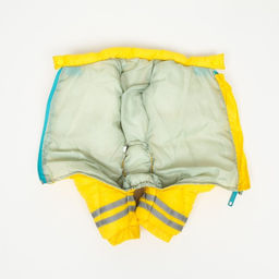 Комбинезон для собак Горошек, размер 14 (ДС 27, ОГ 38, ОШ 30 см), жёлтый - Simaland фото 7