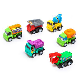 УЦЕНКА (в пакете) Набор инерционных машин «Стройка», 6 шт., МИКС