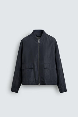 SOBRECAMISA T?CNICA WATER REPELLENT / Azul - Zara фото 7