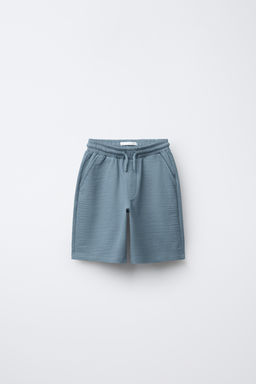 T-SHIRT WITH POCKET AND BERMUDA SHORTS SET - Zara фото 5