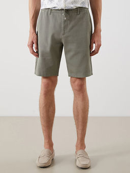 Standart Kal?p Beli Ba?lama Detayl? Erkek ?ort