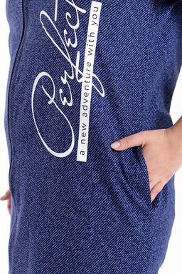 Халат М322107Пе синий - Елена фото 7