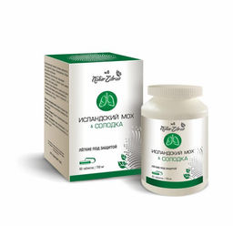 Концентрат №6 Солодка+Исландский мох "Лёгкие под защитой", банка ПЭТ, таблетки 60 шт. по 0,5 г