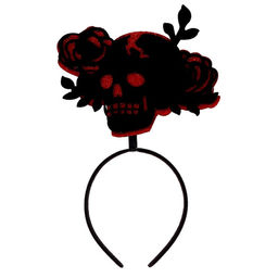 Карнавальный ободок Череп