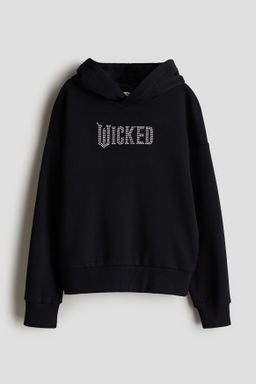 Sudadera oversize con capucha y motivo estampado - H&m фото 2