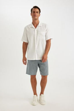 Relax Fit Pamuklu Sort